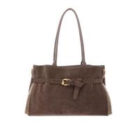 Coccinelle shoulder bag Sabine Soft Handbag Suede Le. / Eco Fur/Gra. Le War T/War. T/War taupe