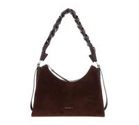 COCCINELLE shoulder bag Suede Bimaterial Shoulderbag Brunette