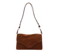 COCCINELLE Shoulder Bag Suede Le. / Grained Le. S Cognac / Cognac