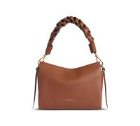 Coccinelle small Boheme braided-handle leather tote bag - Brown OS