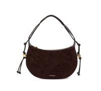 Coccinelle small Thess suede tote bag - Brown OS