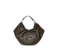Coccinelle Smash logo-embossed tote bag - Brown OS