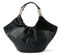 Coccinelle Smash Shopper Bag Genuine Leather 21 cm black