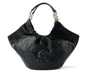 Coccinelle Smash Shopper Bag Genuine Leather 21 cm black