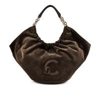 Coccinelle Smash Shoulder Bag Genuine Leather 26.5 cm olive