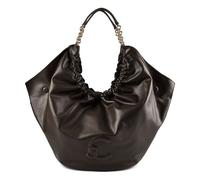 Coccinelle Smash Shoulder Bag Genuine Leather 64 cm black