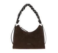 Coccinelle Boheme Shoulder Bag Genuine Leather 31 cm olive