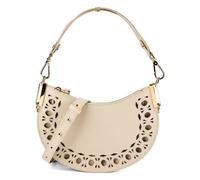 Coccinelle Sunup Shoulder Bag Genuine Leather 25 cm beige