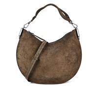 Coccinelle Sunup Shoulder Bag Genuine Leather 38 cm gray