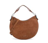 Coccinelle Sunup Suede | leather Hobo bag | brown