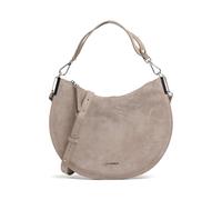 Gray Suede Women's Handbag - female - Coccinelle - Handbags - Brown - ONE SIZE - Bags ONE SIZE