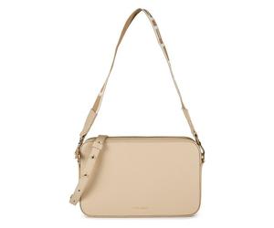 Coccinelle Teb Shoulder Bag Leather 25 cm yellow