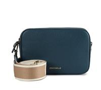 Coccinelle Tebe shoulder bag leather 18 cm blue