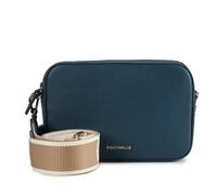 Coccinelle Tebe shoulder bag leather 18 cm blue