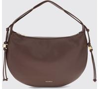 COCCINELLE Thess Grained Leather Shoulder Bag with Lettering Logo