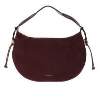 Coccinelle Thess Shoulder Bag Genuine Leather 45 cm red