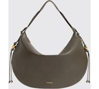 COCCINELLE Thess Large Rounded Tumbled Leather Shoulder Bag