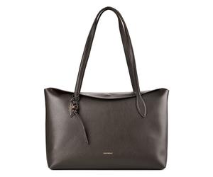Coccinelle Thess Shoulder Bag Genuine Leather 45 cm brown