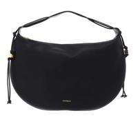 Coccinelle Thess Shoulder Bag Grained Leather Noir black