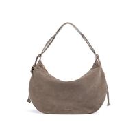 Coccinelle Thess Suede | leather Hobo bag | brown