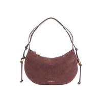 Coccinelle Thess Suede | leather Hobo bag | red