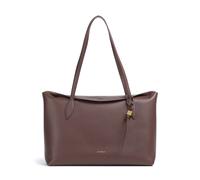 Coccinelle Thess Shoulder Bag Genuine Leather 45 cm brown