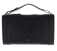 COCCINELLE Travel Bag Elinor Handbag Grained Leather Noir Black