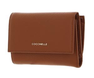 COCCINELLE Wallet Grainy Leather Cuir