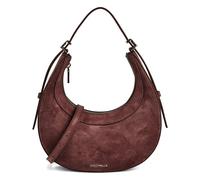 Coccinelle Whisper Shoulder Bag Genuine Leather 23.5 cm red