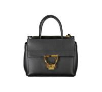Coccinelle WoMens Black Leather Handbag Atanado Veg Leather - One Size