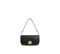 Coccinelle C-Me Lock Shoulder Bag Leather 24 cm black
