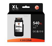 COCCINK PG-540 XL Ink Cartridges Replacement for Canon Pixma MG3650s Ink Cartridge, 540XL for MG3650 TS5150 TS5151 MG4250 MX475 MG3600 MX535 MG3250 MG3550 Black for Canon 540 Printer Ink High Yield