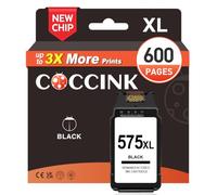 COCCINK PG-575 XL Ink Cartridge for Canon TR4755i TS3750i TS3550i