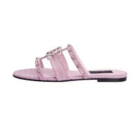 Cocco Print Slides Stars Hexagon - female - Philipp Plein - Sliders - Pink - 5 UK - Shoes 5 UK