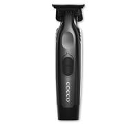 Cocco® Veloce Pro Trimmer Collection: Precision Trimmers for Professionals - Digital Gap™ Ambassador DLC Blade, High-Torque DC Motor, All-Metal, Cordless (Limited Edition in Matte Black)