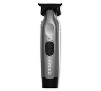 Cocco Veloce Pro Trimmer, Digital Gap Ambassador DLC Blade, (Matte Grey) | High-Torque Brushless BLDC Motor, Cordless, All-Metal Design, Lithium-Ion Battery, Charging Base Included