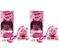 Coccolotti Love and Tell, 1 of 6 Interactive Teddy Bears with Recording Function and Nylon Charm Keychain, Records and Repeats Messages, Eco-Friendly Playhouse Packaging, Bear Chosen at Random