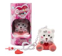 Coccolotti, Love & Tell Interactive Bear, Sound and Light Effects, Joy Model, Records and Repeats Messages, Accessories Included, 7cm, Toy for Children Aged 3 and Up
