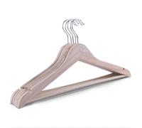 COCHAE Camphor Wood Hangers, Solid Wood Hangers, Wooden Thickened Hangers, Multi-Functional Hangers