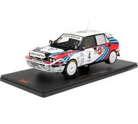 Cochesdemetal Lancia Delta Integrale 16V Marini Nº4 Fiorio/Pirollo Rally Safari 1:18 Diecast Metal Model Car