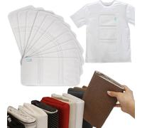 COCHIC 10-Pack Medium PLIIO Shirt Folder & Clothes Organizer - Foldable T-Shirt Folding Board, Drawer Organizer for Clothing, Space-Saving Wardrobe & Suitcase Storage Solution