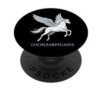 Cochlear Pegasus Winged Horse Hearing Device PopSockets Adhesive PopGrip
