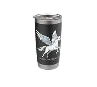 Cochlear Pegasus Winged Horse Hearing Device Stainless Steel Insulated Tumbler