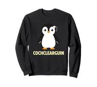 Cochlear Penguin Cute CI Hearing Device Awareness Sweatshirt