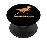 Cochlearmimus Dinosaur Hearing Aid Awareness PopSockets Adhesive PopGrip