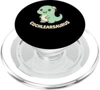 Cochlearsaurus Cute Dinosaur Cochlear Implant PopSockets PopGrip for MagSafe