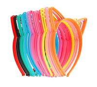 COCIDE 24 Pcs Cat Ears Headbands Plastic Taylor Party Decorations Headbands for Girls Gabby Dollhouse Party Favors Birthday Supplies for Women Kid Halloween Hair Accessories Hair Hoops Costume