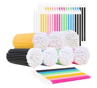 COCIDE 700Pcs Disposable Lip Brush - Lip Applicators Makeup Applicators Lipstick Brush Makeup Brushes & Tools Lip Wands Makeup Artist Kit Essentials Beauty Tools (Colorful)