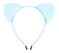 COCIDE Blue Cat Ears Headbands for Women Hairband for Girls Taylor Party Decorations for Girls Kitty Favors Birthday for Gabby Halloween Hair Accessories Cosplay