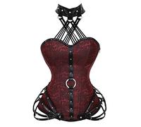 Cocila Black of Friday 2024 Short Overbust Corset Plus Size Belts for Women Size 24 Gothic Tops for Women Light Blue Corset Dress Plain Black Corset Top Day Prime Todays Daily Deals
